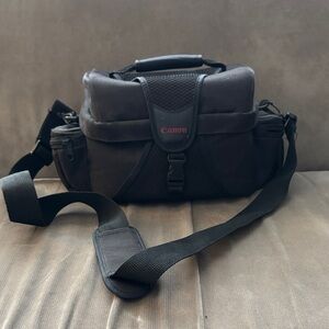 Canon Camera Bag Black Adjustable Dividers